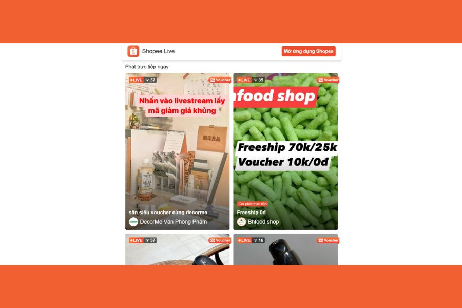 Shopee Live5 công cụ quảng cáo trực tuyến của shopee