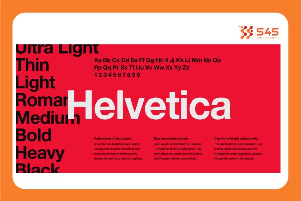 Font chữ Helvetica​ 