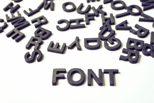 các loại font chữ trong thiết kế, FontPhông chữ là gì