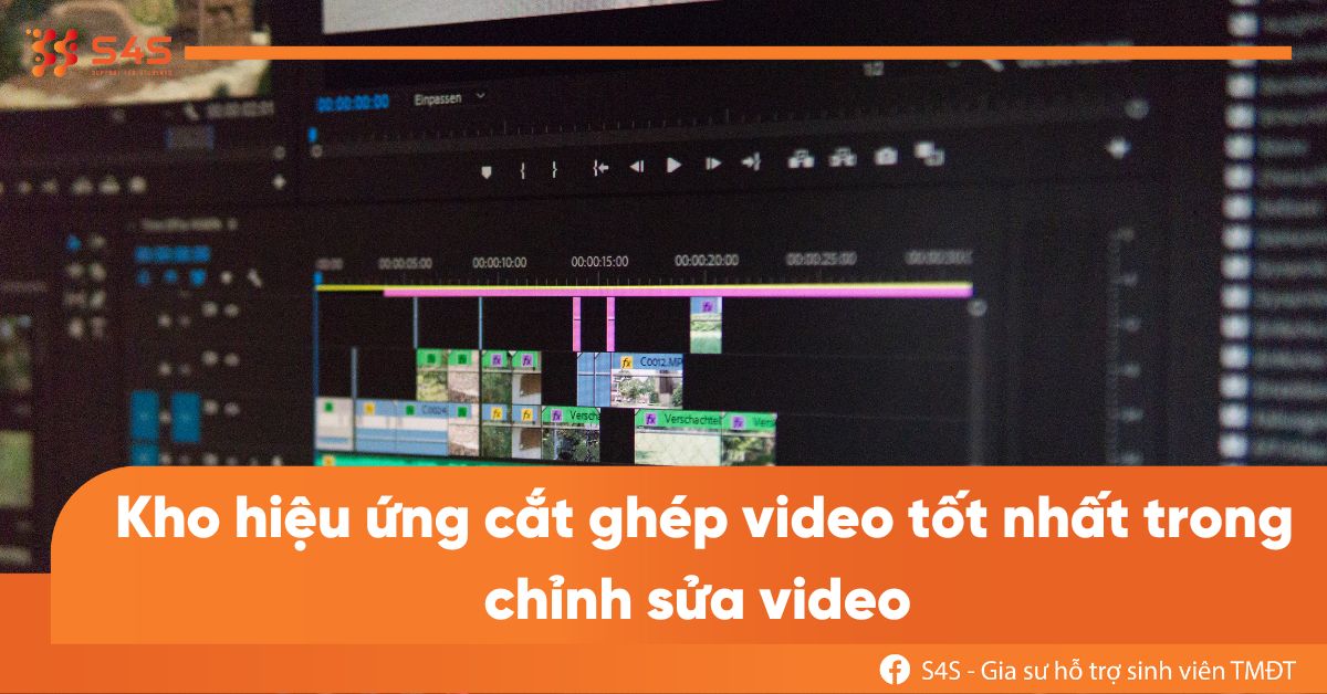 Kho hiệu ứng cắt ghép video tốt nhất trong chỉnh sửa video