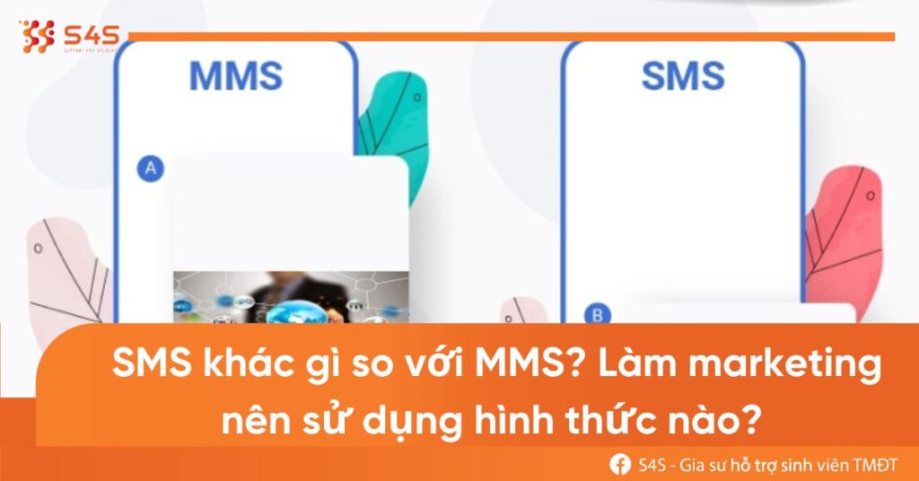SMS khác gì so với MMS?
